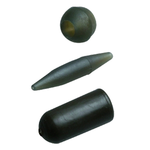 HELI-CHOD RUBBERS WITH BUFFER BEADS